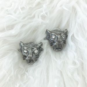 nissa Jewelry - Nissa Cat Stud Earrings nissa Jewelry - Nissa Cat Stud Earrings